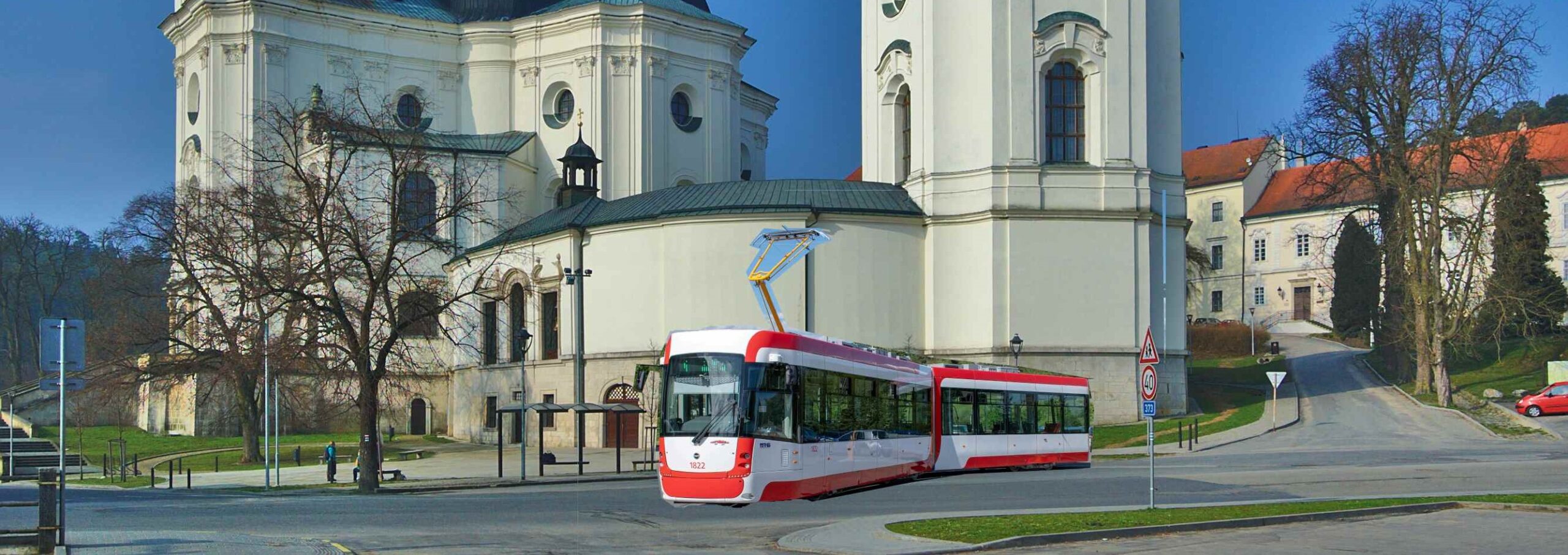 Tramvaj do Křtin a dále do Moravského krasu (Apríl 2022)