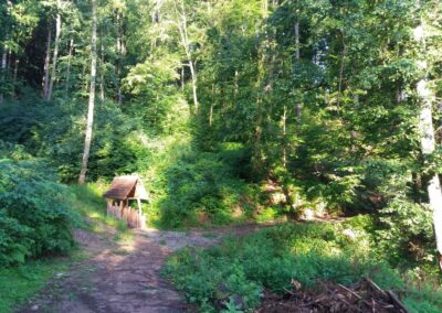 Pěšina Karla Morávka - Melatínská studánka