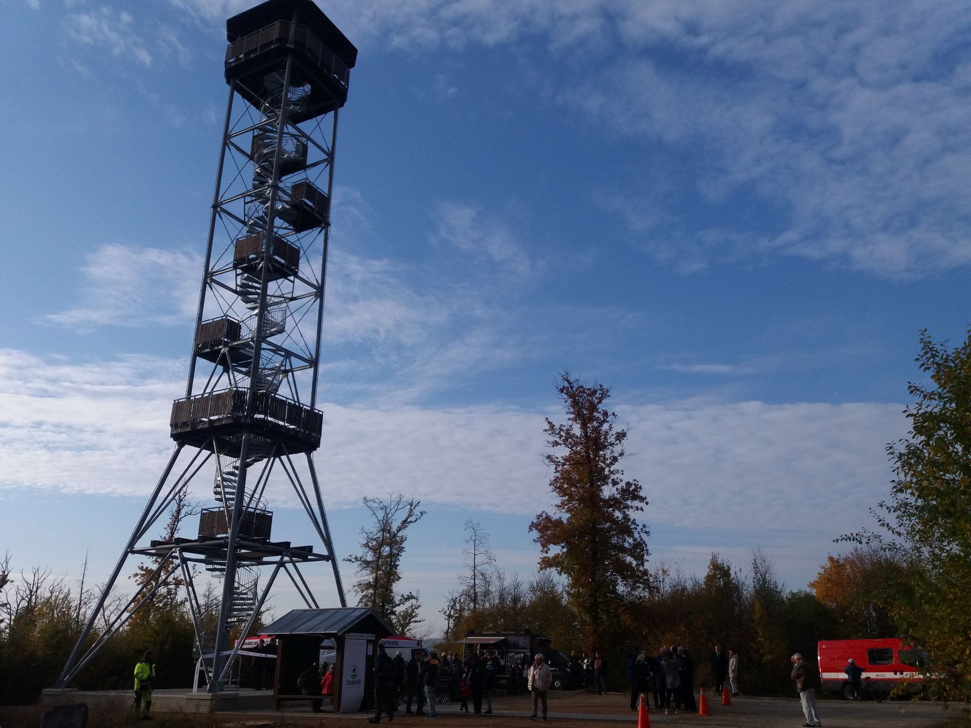 Rozhledna U Lidušky nad Bílovicemi nad Svitavou